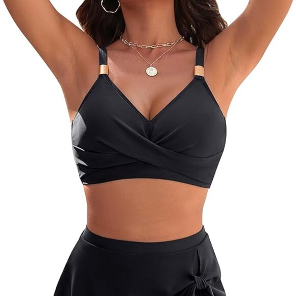 Tummy Control Tie Knot 2025 Bathing Suits - Picture 2 of 6